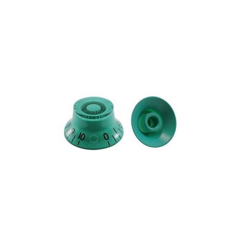 Knob type Les Paul (green transparent)