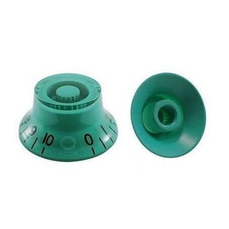 Knob type Les Paul (green transparent)